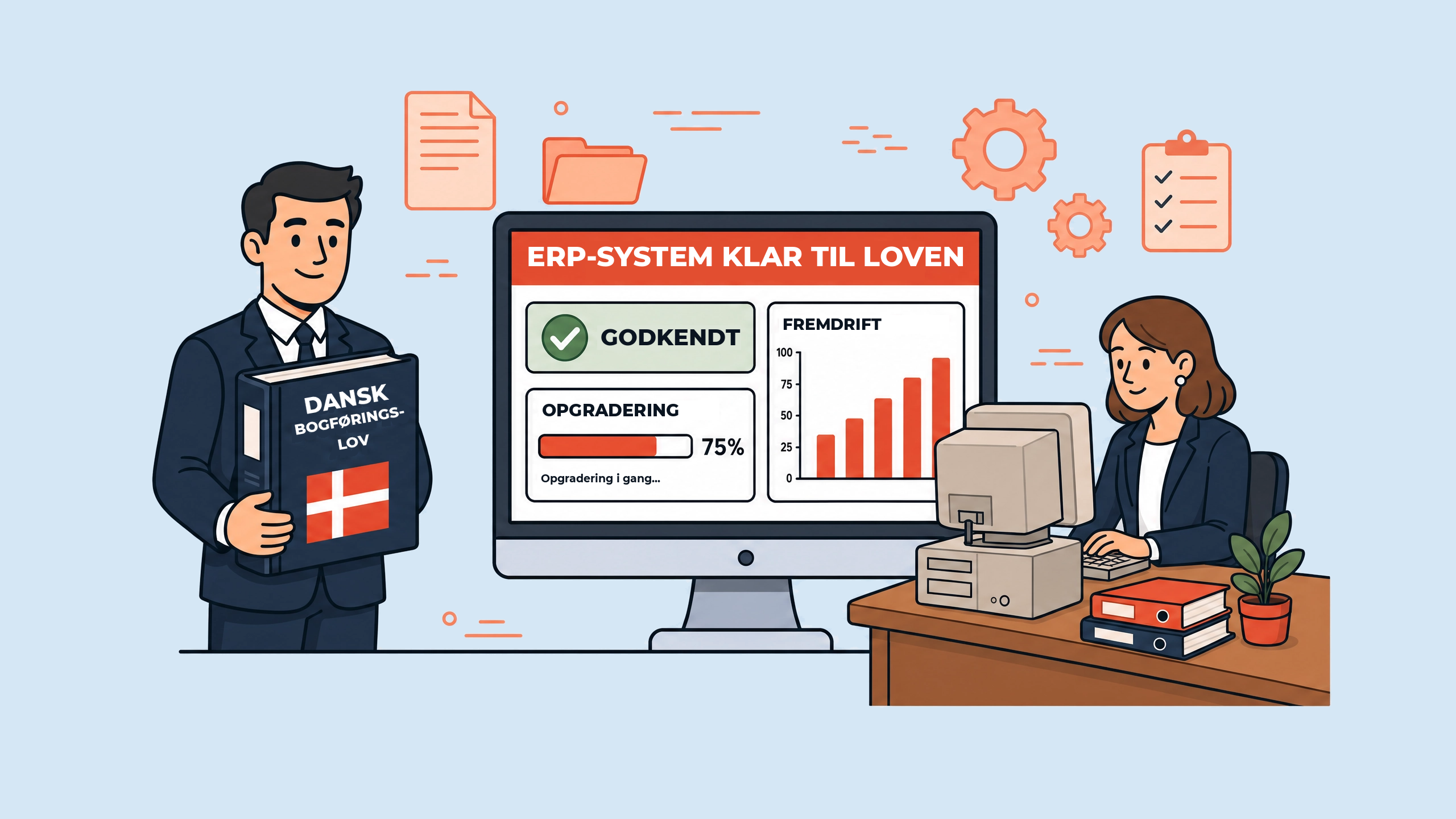 Sådan gør du ældre ERP-systemer klar til den nye bogføringslov